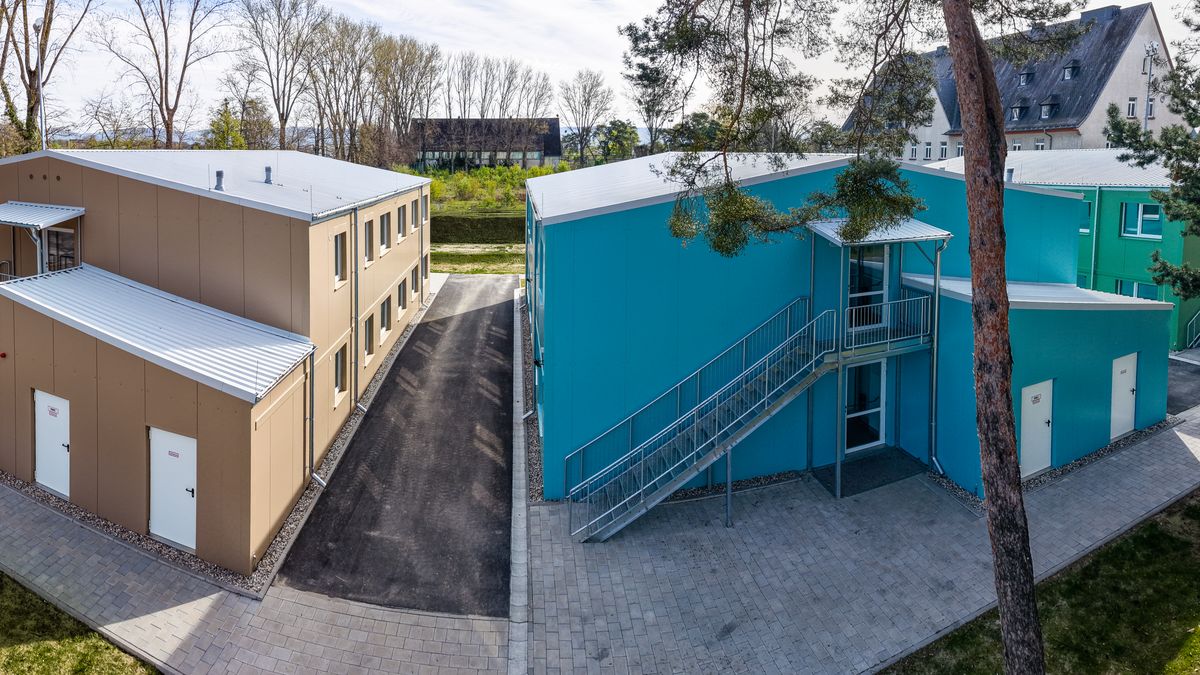 Beispiel aus einer Objekt-Dokumentation: Gebäudeanlage schräg von oben in ihrer Umgebung